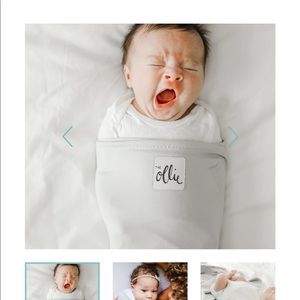 Ollie swaddle Grey